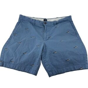 J Crew Casual Shorts - Fish‎ print